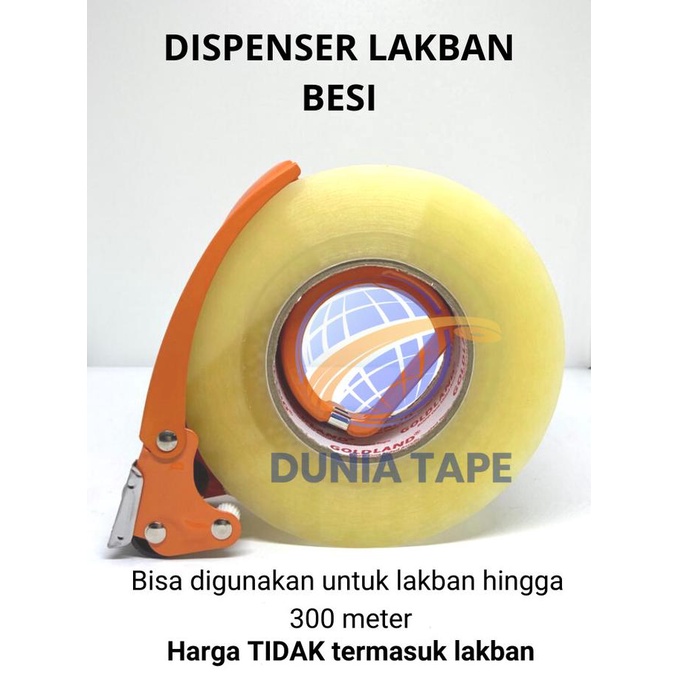 

Tape Dispenser Besi / Tape Cutter Besi / Pemotong Lakban Besi Jumbo