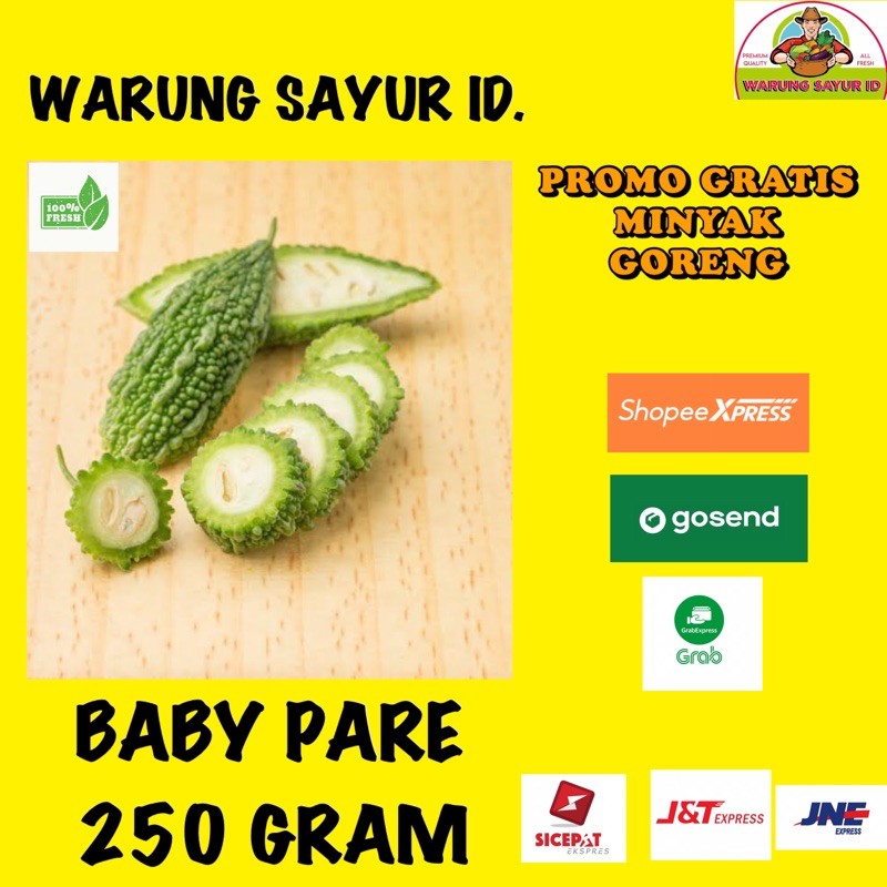 

WARUNG SAYUR ID.| BABY PARE 250 GRAM | SAYUR SEGAR | SAYUR ONLINE