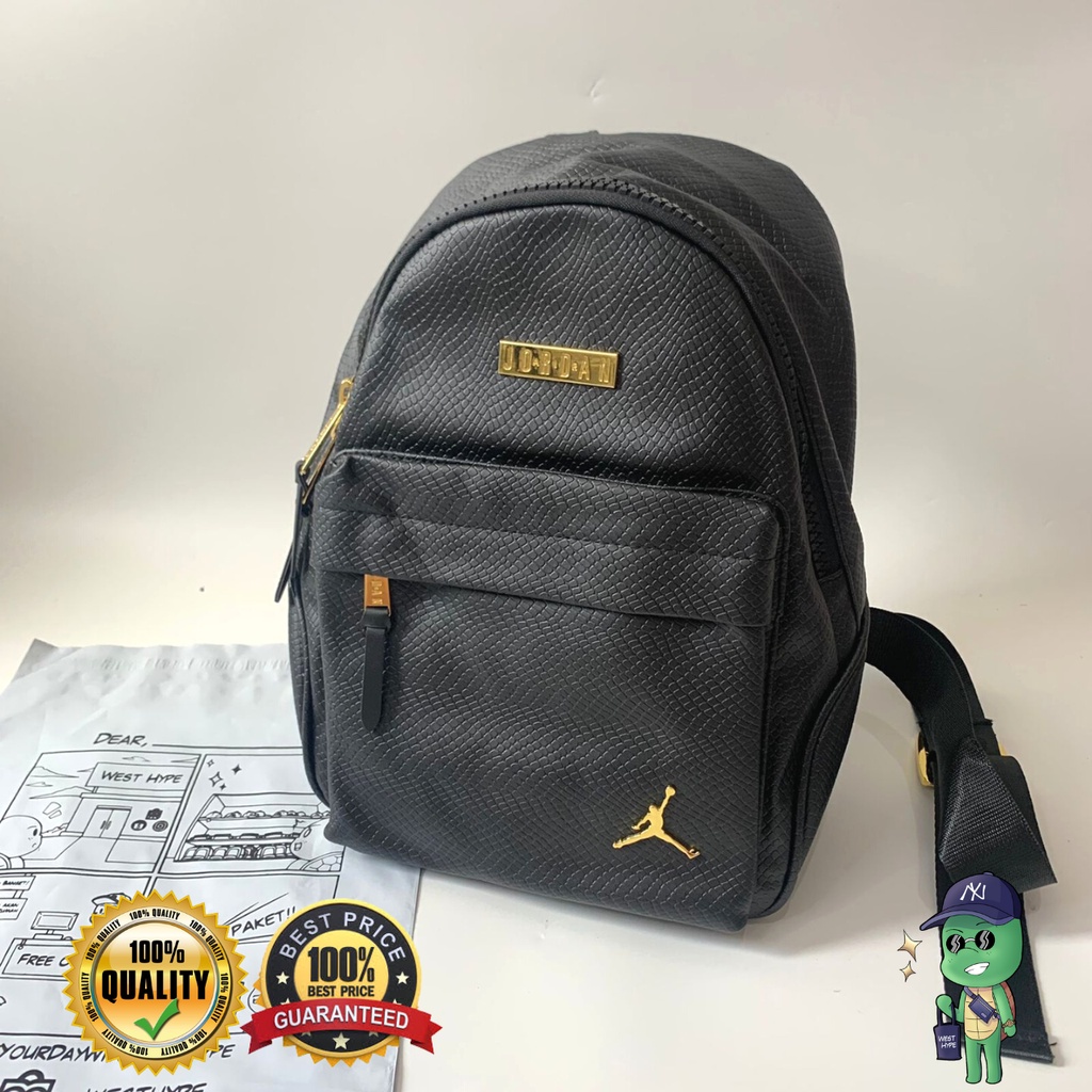 Jual Tas / Backpack Air Jordan Regal Crossbrody / Leather snake
