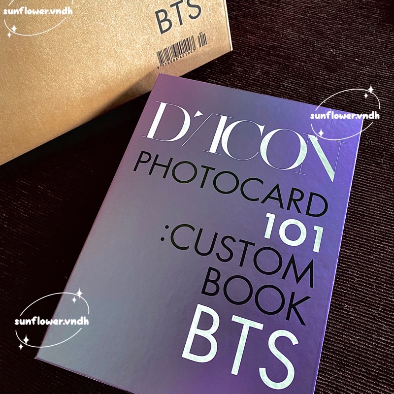 (ready stock) binder official dicon BTS + outbox + slevee + postcard grub