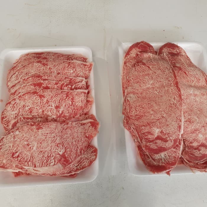 

Daging Sapi Wagyu Slice Beef Sukiyaki Meltik Meltique 500gram