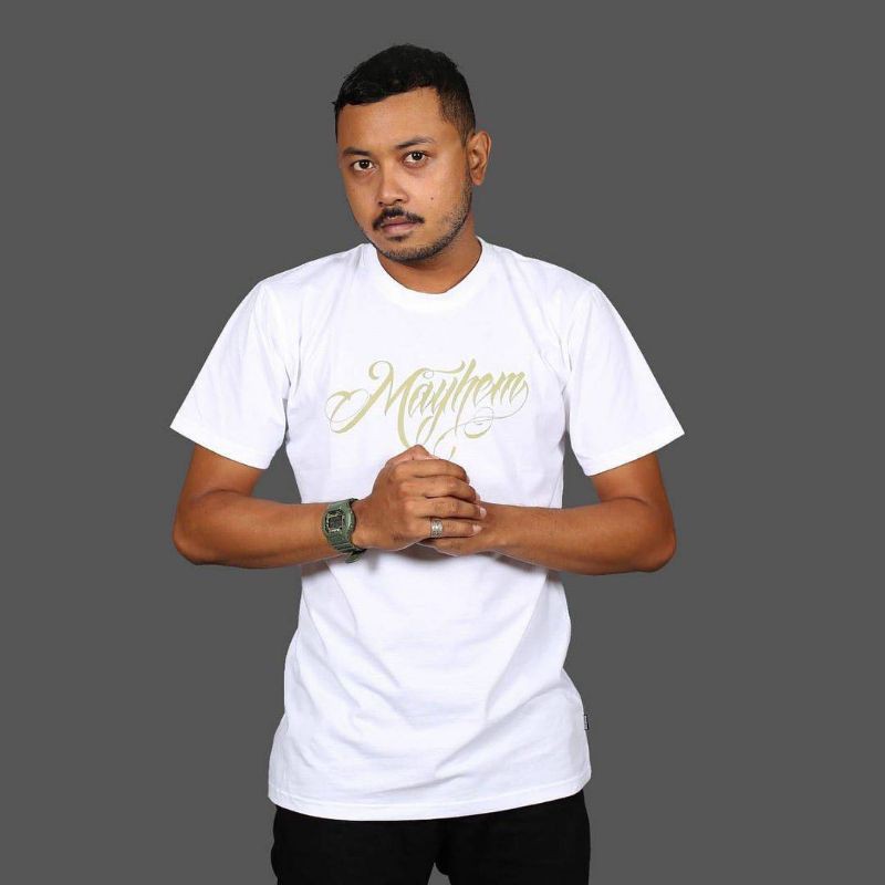 Kaos Mayhem Bali Putih Distro