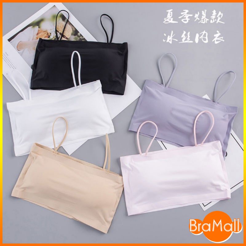 【 Bra Mall 】BM-216  Bra Wanita Model Seamless Bahan Ice Silk BH Fashion Korea Sexy Cantik Import Murah