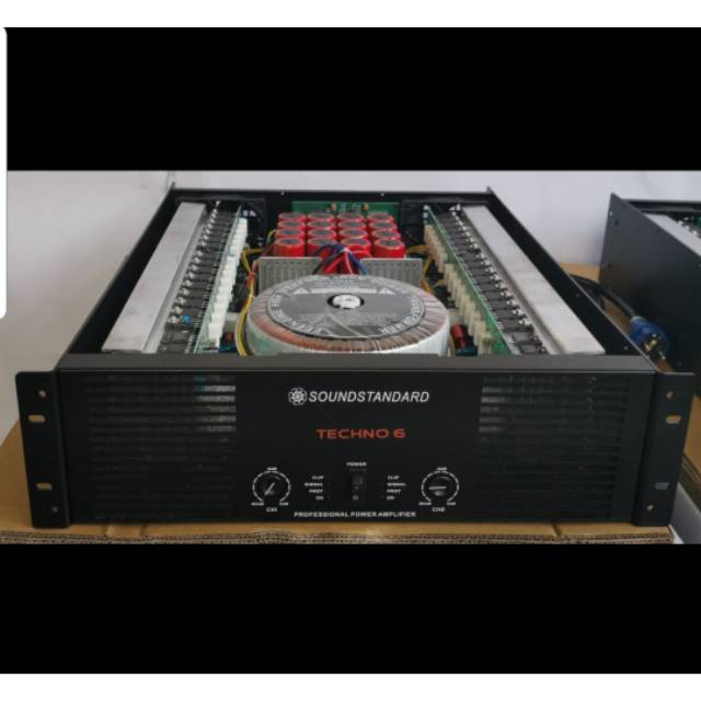 Power Amplifier Soundstandard Techno 6/Techno6 ( Generasi Baru )