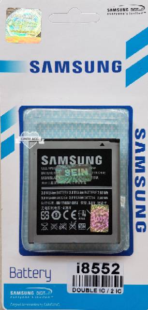 Baterai Battery Batre Original Samsung Galaxy Core 2 Duos I8552 G355 i8530 EB585157LU