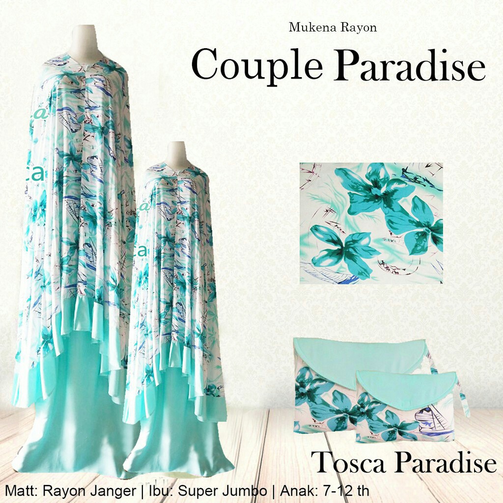 Mukena Bali Couple Paradise