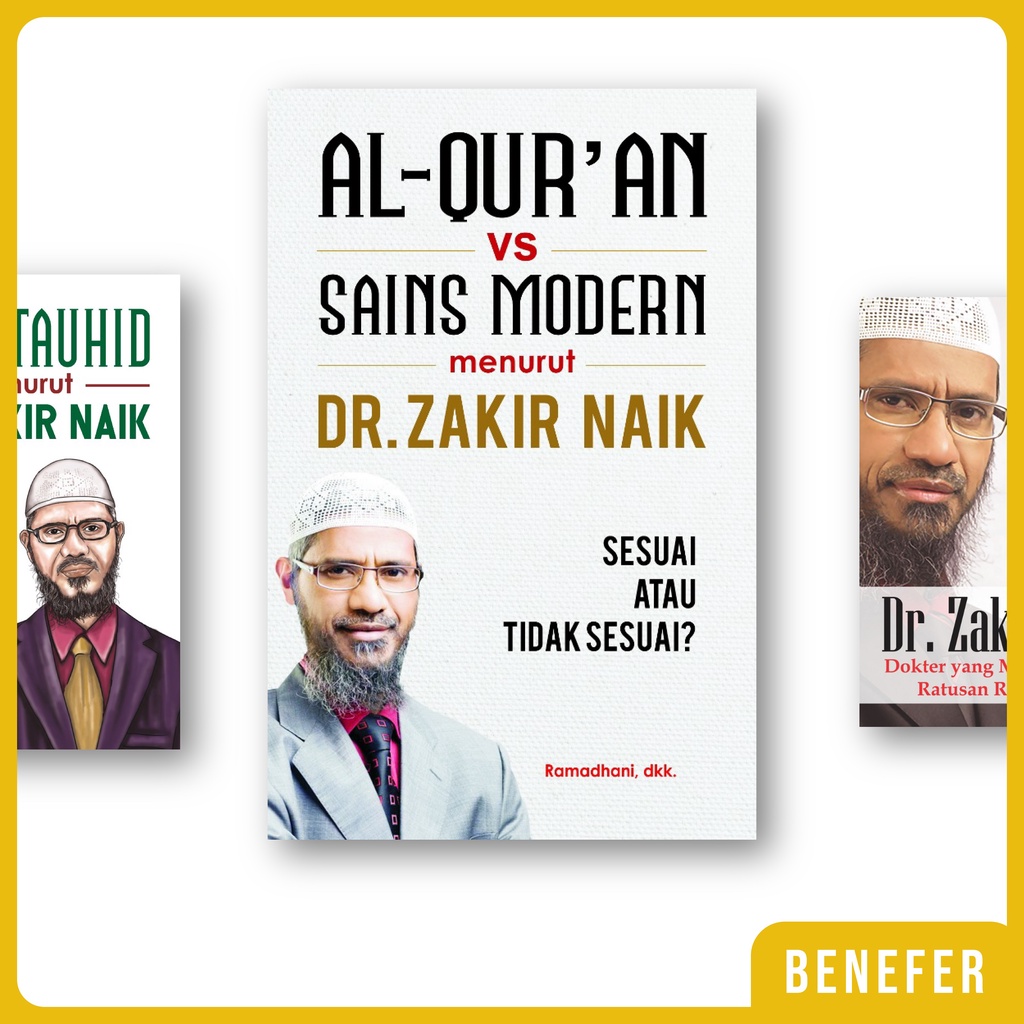 Jual Buku Al Qur An Vs Sains Modern Ilmu Tauhid Dr Zakir Naik