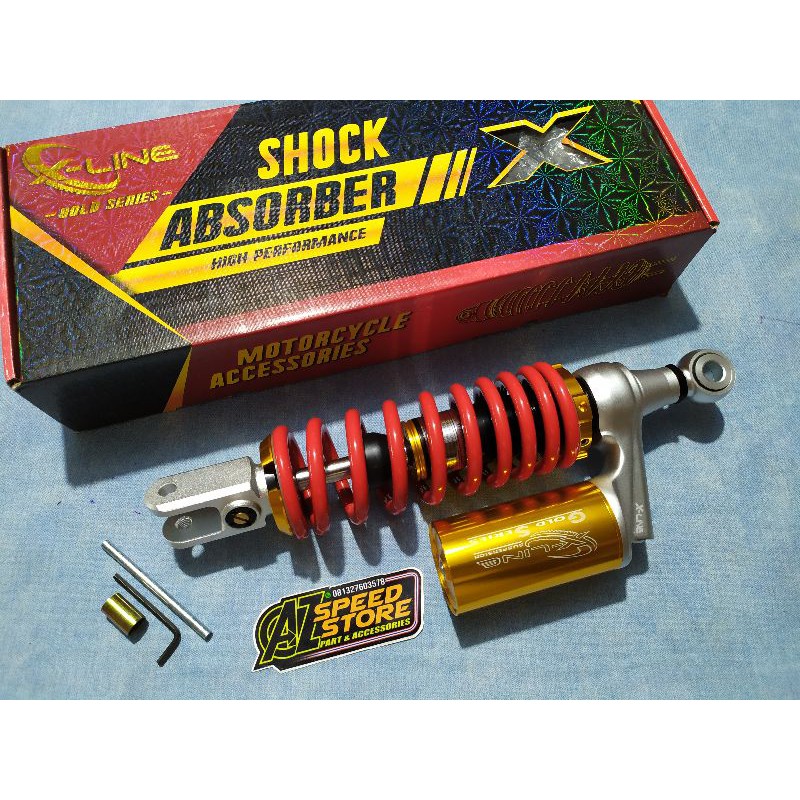 Shock X Line X-Line G Sport Plus Ukuran 310 Dan 330mm Mio Fino Scoopy Beat Vario