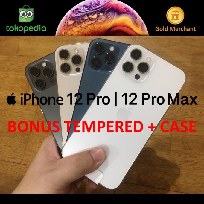 Jual IPhone 12 Pro / 12 Pro Max 128GB 256GB 512GB Bekas Mulus Fullset ...