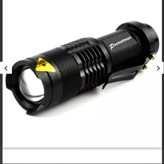 Pocketman senter LED + battery