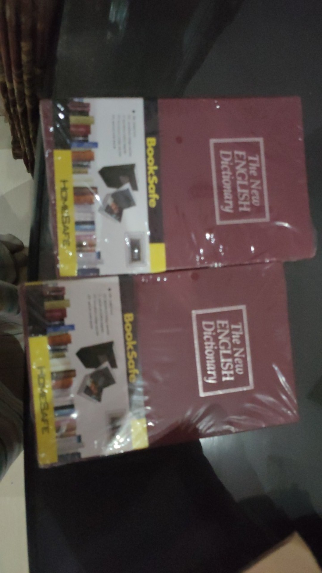 Es34ef Brankas Buku + Kunci Gembok Brankas Buku + Kunci Password