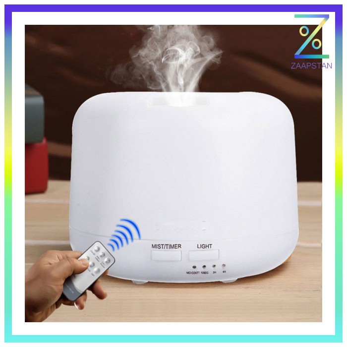 Taffware Humidifier Elektrik + 7 LED + Remote Control - HUMI H24 - Whi