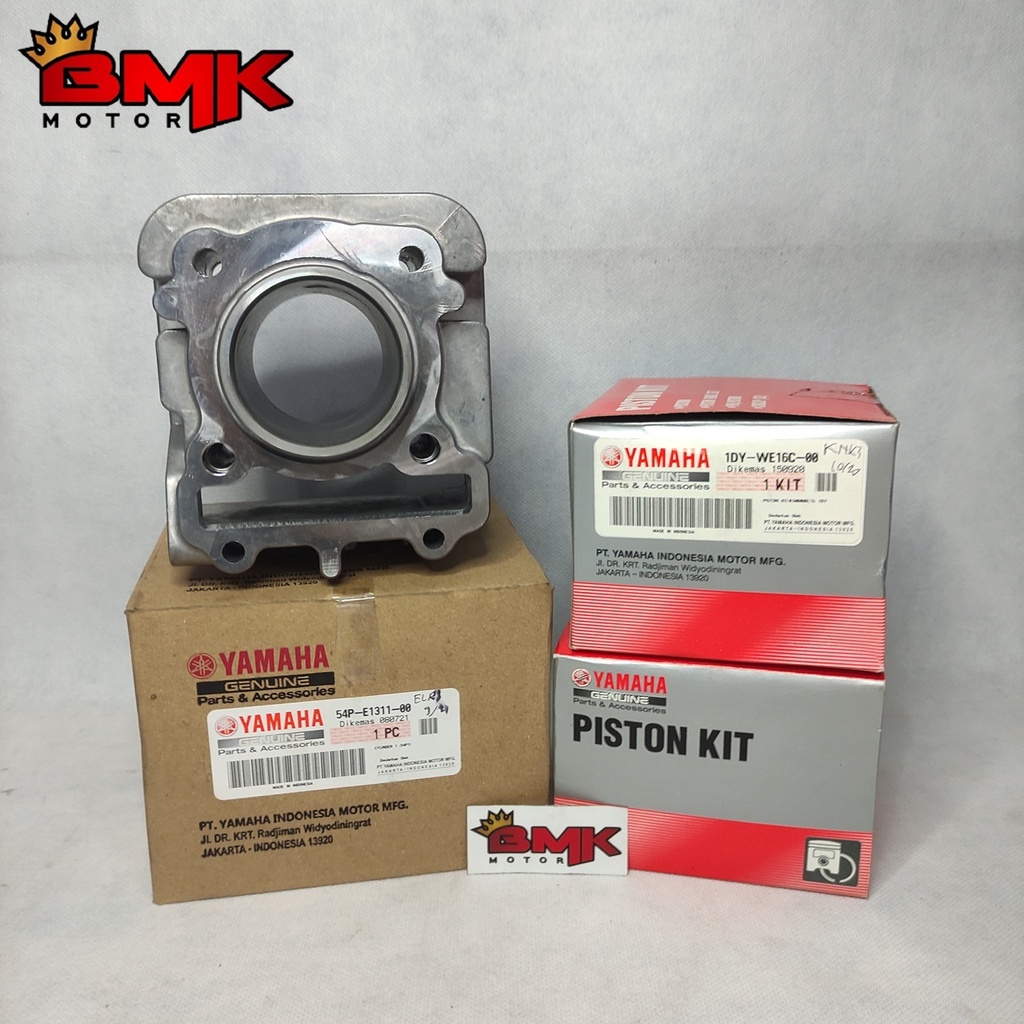 PAKET BLOCK CYLINDER BLOK SEHER YAMAHA MIO J YGP