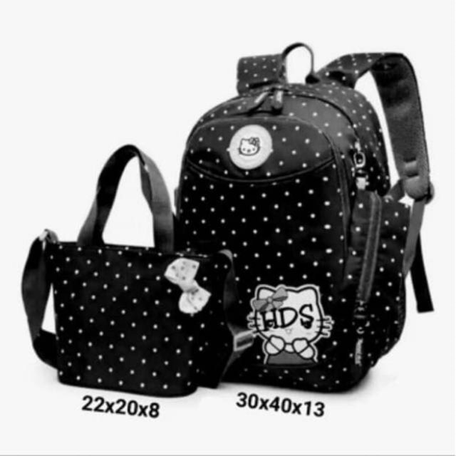 NEW PROMO Tas ransel anak karakter super hero Minnie Mickey hello kitty doraemon Thomas 2REST SZ M I