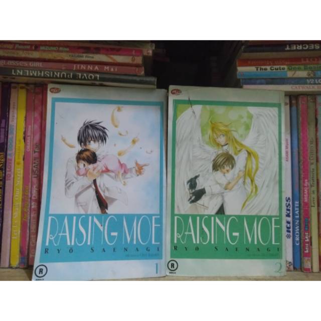 Komik bersambung/cabutan/preloved/bekas Raising moe volume 1 dan 2