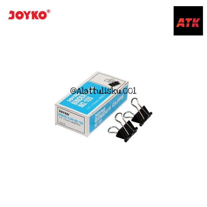 

Binder Clip Klip Penjepit Kertas Joyko 105 1 Box 12 Pcs