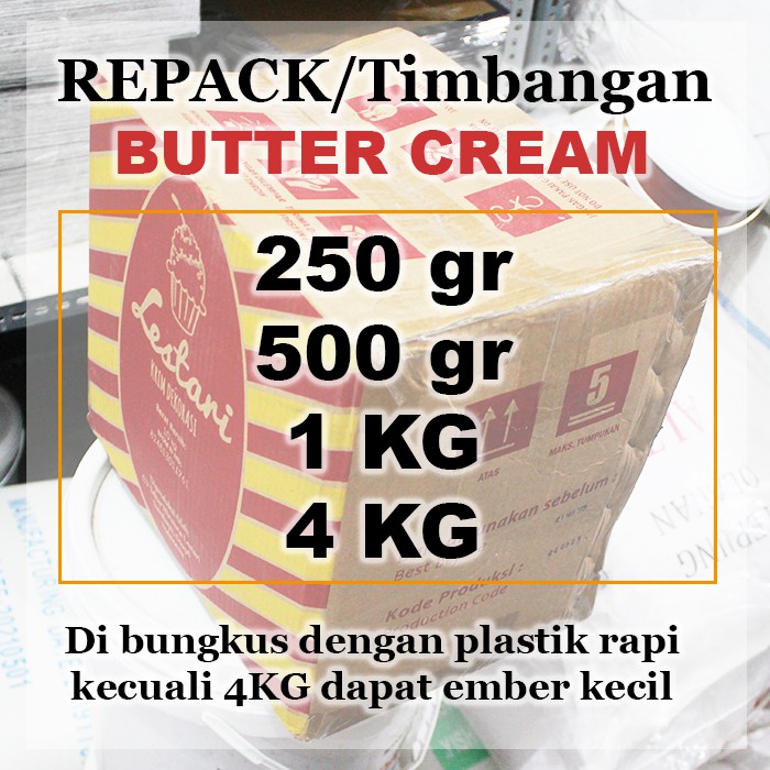 

Lestari Butter Cream 500gram