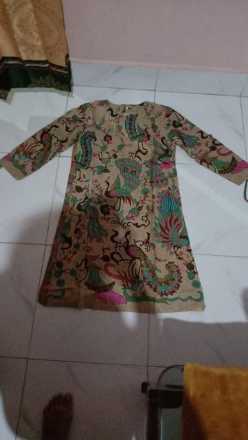 Atasan Batik Dolby Dolbi Dobby Doby Tenun Sutra Tulis Halus Katun Atbm Baron ,sarombit Atasan