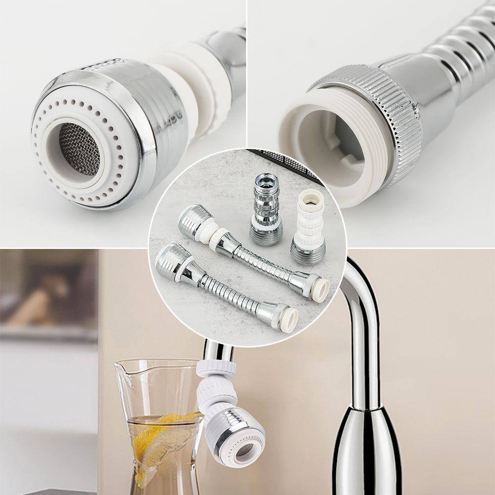 Preva Kran Fleksibel Kran Sink Spin Solid 360derajat Faucet Nozzle