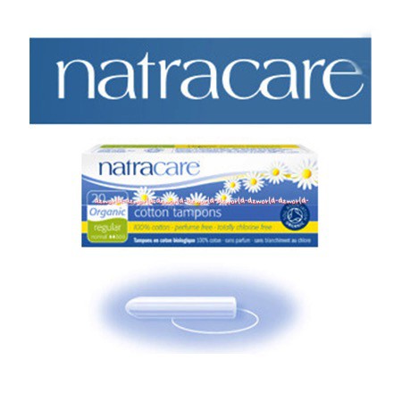 Natracare Cotton Tampons Isi 20 Pembalut Wanita Dari Bahan Cotton Organik Natra Care Tampon Katun pcs