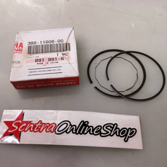 Ring seher piston rxz oversize 75 Original YGP 3BS1160600