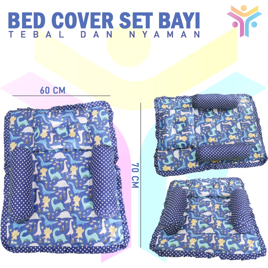 14 || FREE TAS PACKING MIKA!! BED COVER SET BAYI TERMURAH!! SELIMUT BAYI BABY BEDDING SET KADO LAHIRAN