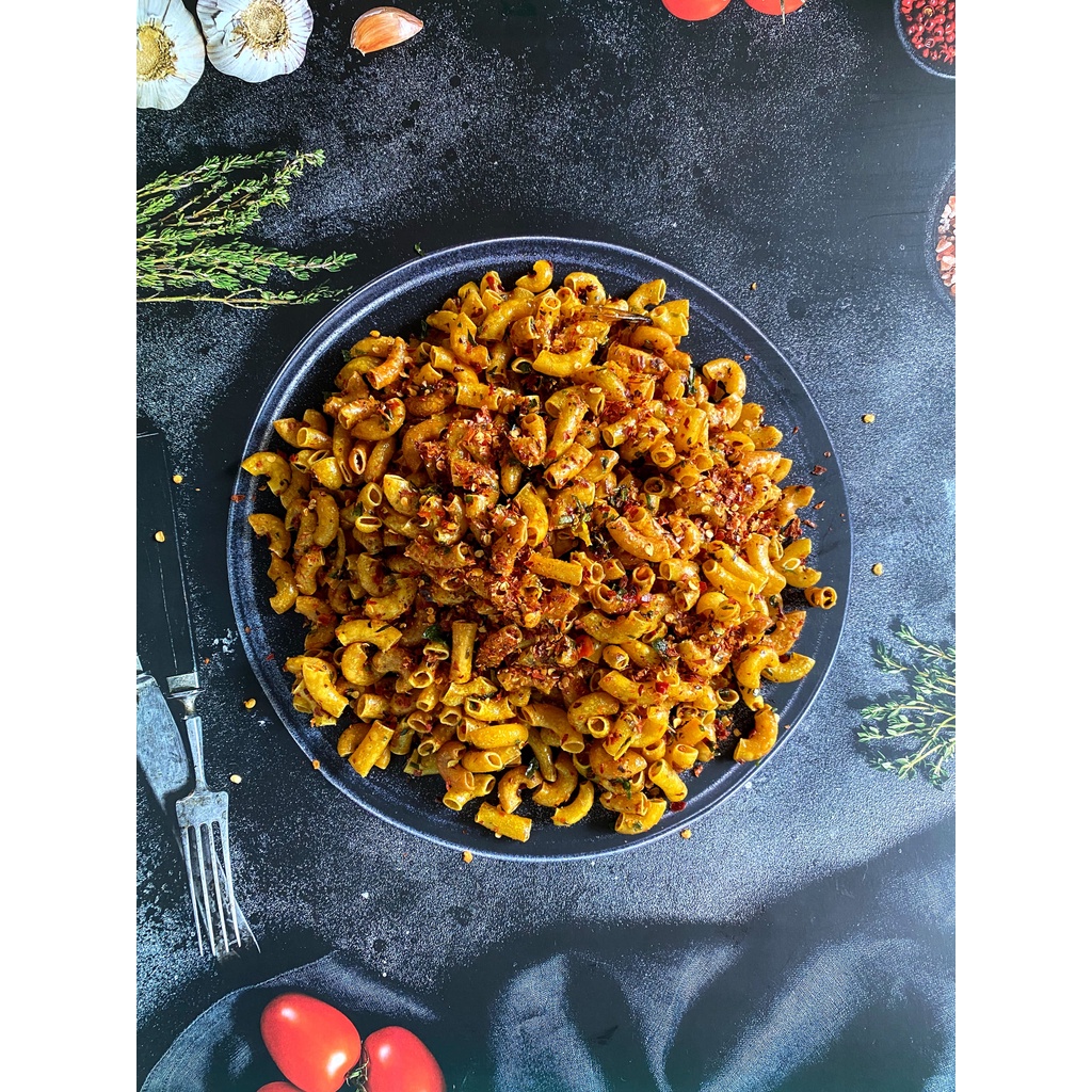 

Makaroni pipa kriuk 500 grm extra daun jeruk