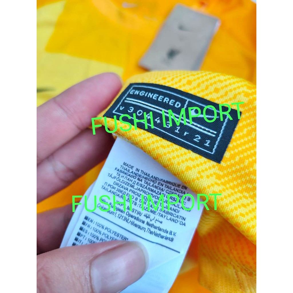 HQ JERSEY BOLA LVRPLL GOALKEEPER KIPER KUNING 2022 GO HQ