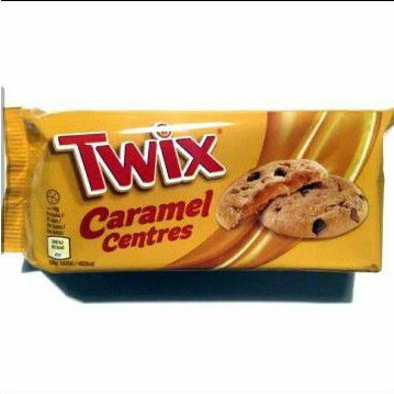 

twix caramel centre cookies