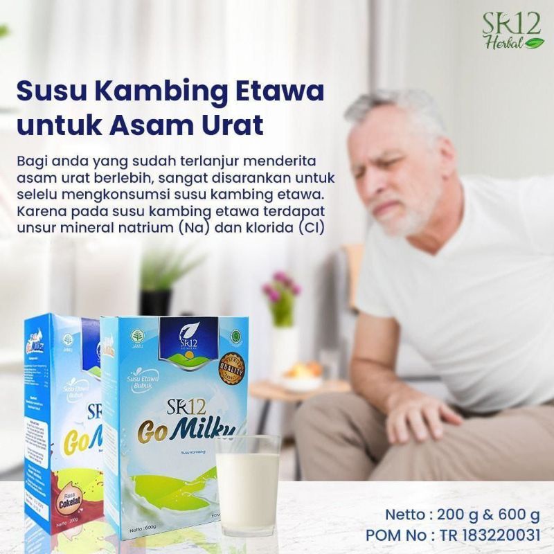 Susu Kambing Etawa Murni - Susu Asam Urat / Rematik - Susu Tinggi Kalsium - Susu Tulang dan Sendi