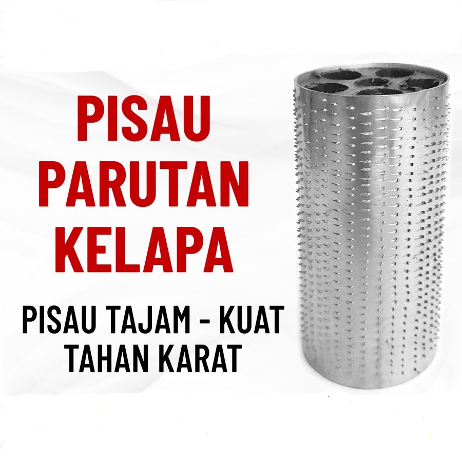 MATA PISAU ROLL MESIN PARUTAN KELAPA STAINLESS SUPER TAJAM