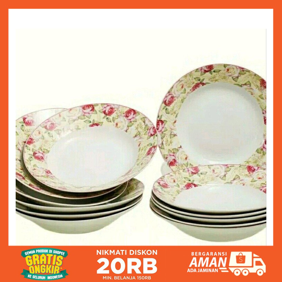 Laris Piring  Vicenza  B179N 6Pcs Limited Shopee Indonesia