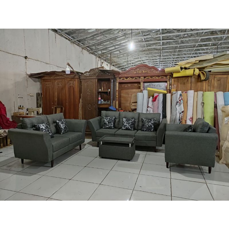 SOFA/SOFA L SUDUT/SOFA L PUTUS/SOFA MINIMALIS/SOFA RETRO 321 MINIMALIS