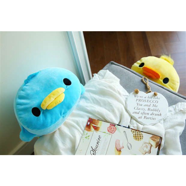 MAINAN BONEKA BANTAL BEBEK DUCK PIYO AYAM CHICKEN SUPER LEMBUT IMPOR