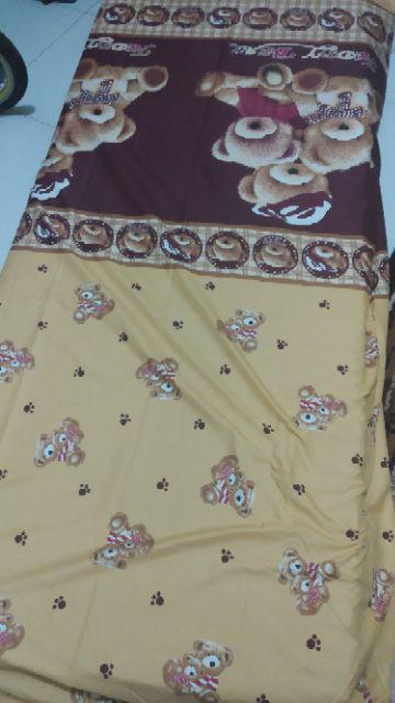 Sarung Kasur Busa Resleting Karakter Kartun Uk 90 X 200 X 15m