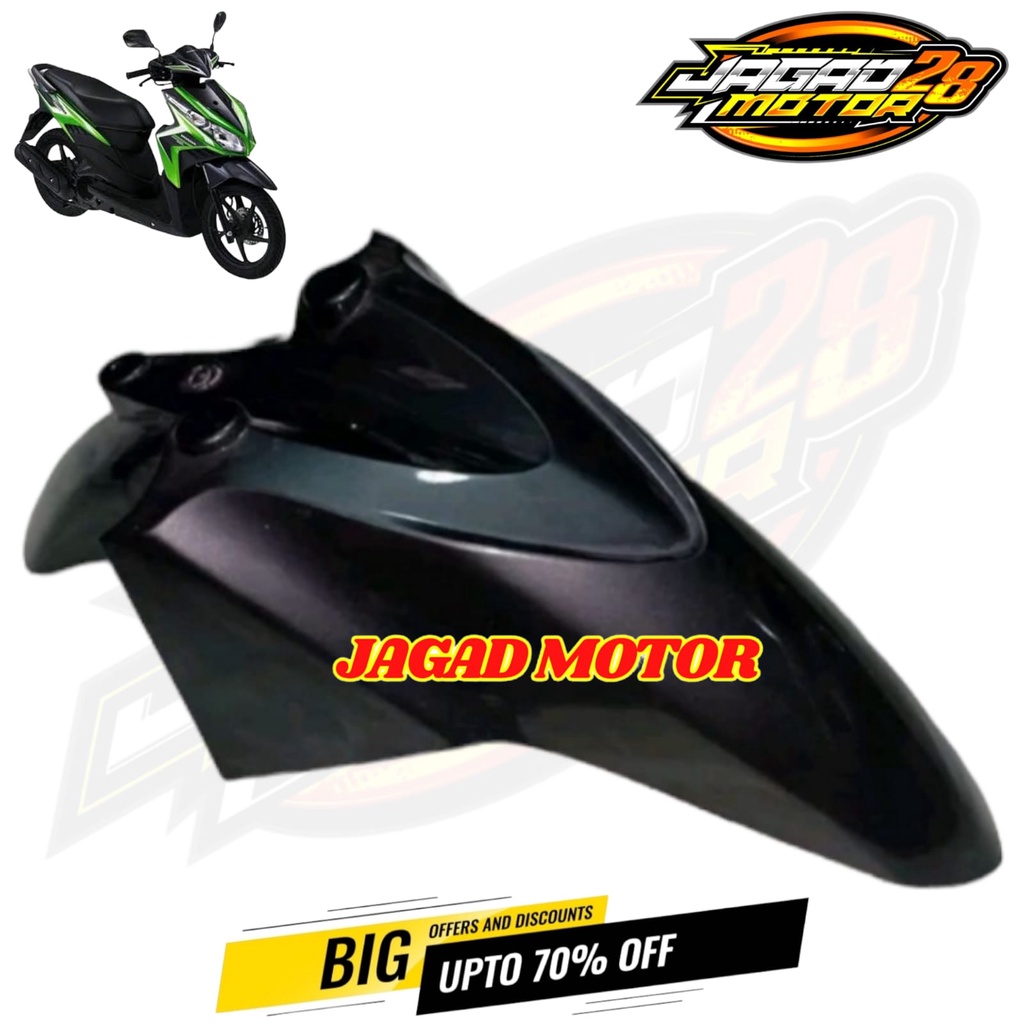 Spakbor Depan Vario Techno 110 Lama Hitam / Sepakbor Depan Honda Vario Techno 110 Karbu Lama Hitam / Spakbor Slebor Depan Vario Techno 110 CBS Karbu Hitam