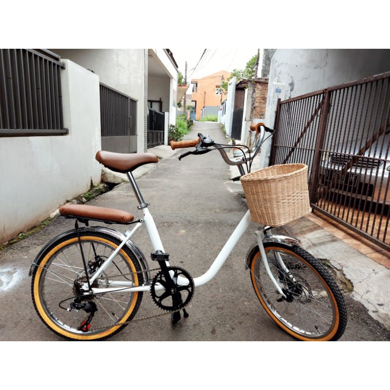SEPEDA MINION speed 7 CLASSIC RETRO VINTAGE PESANAN MBAK FIRDA BOGOR