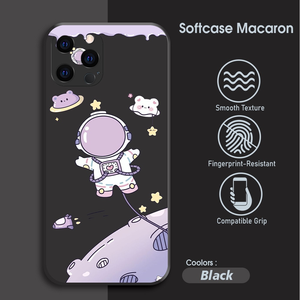 Softcase Macaron Camera Protection For SAMSUNG A20 A30 / A02S / A31 A51 / J1 ACE / J2 PRIME Case Kar