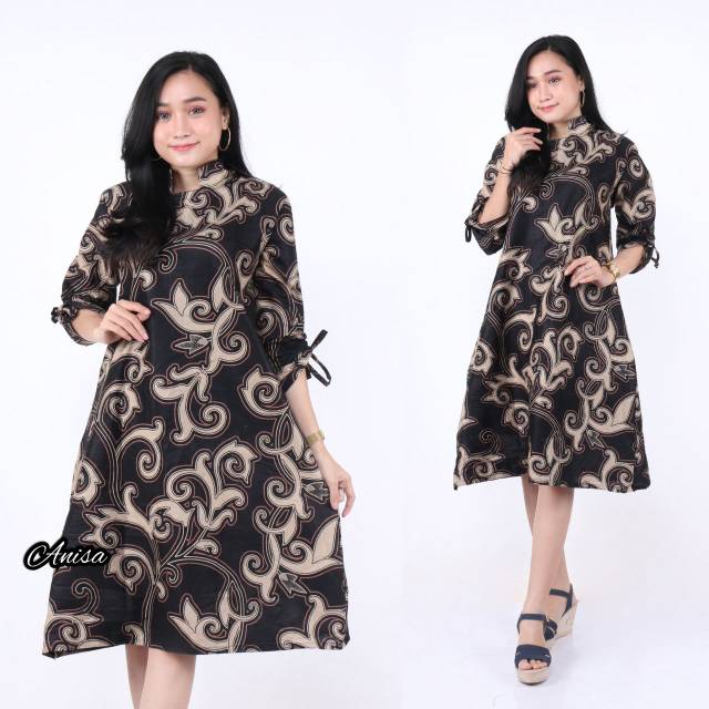 TUNIK BATIK KEMBANG ,ATASAN BATIK