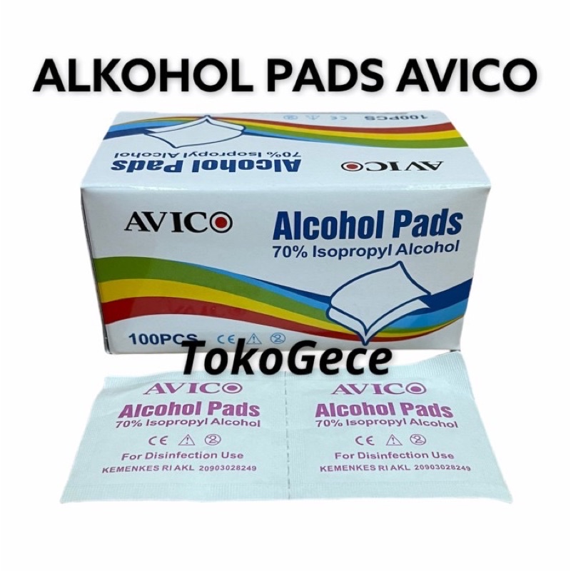 alkohol pads avico / alkohol swab avico