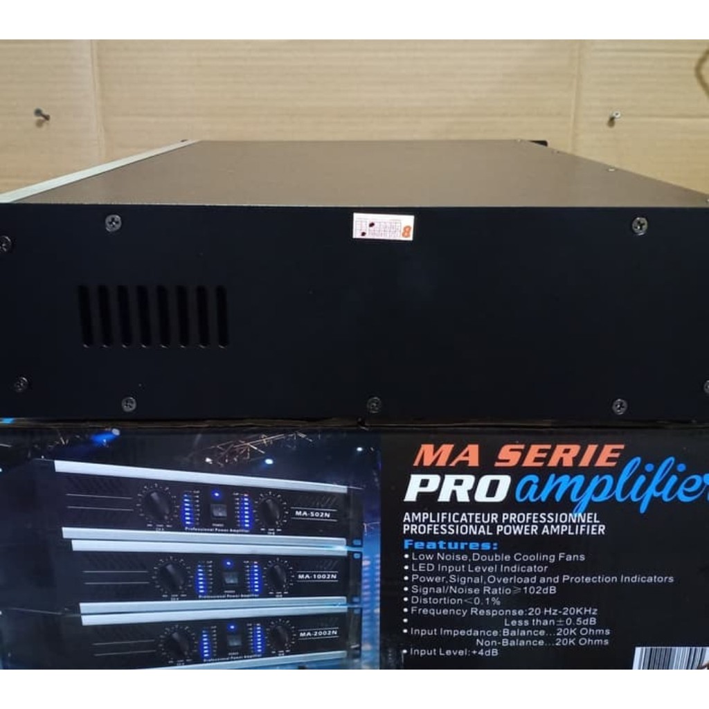POWER AUDIO MEGAVOX MA 1002N PROFESIONAL POWERED AMPLIFIER