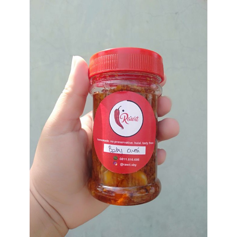 

Sambal / Sambel baby cumi