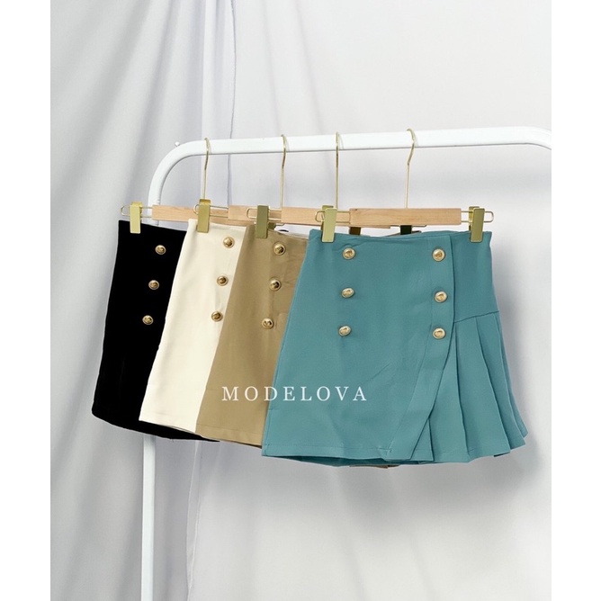 MDLV ~ 5500# Anadela Skirt Rok Celana Premium Korea Look Fashion import