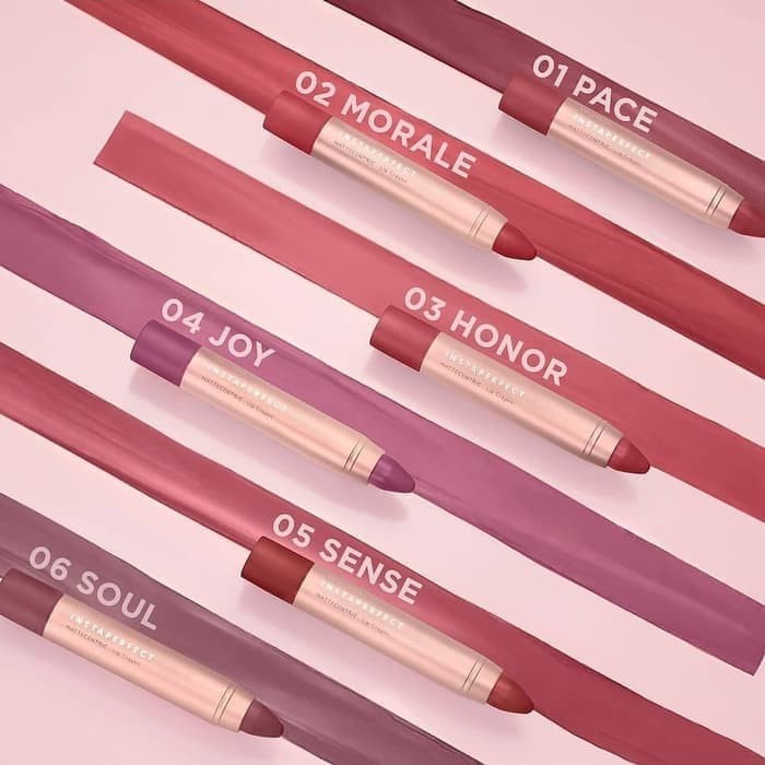 Wardah Instaperfect Mattecentric Lip Crayon