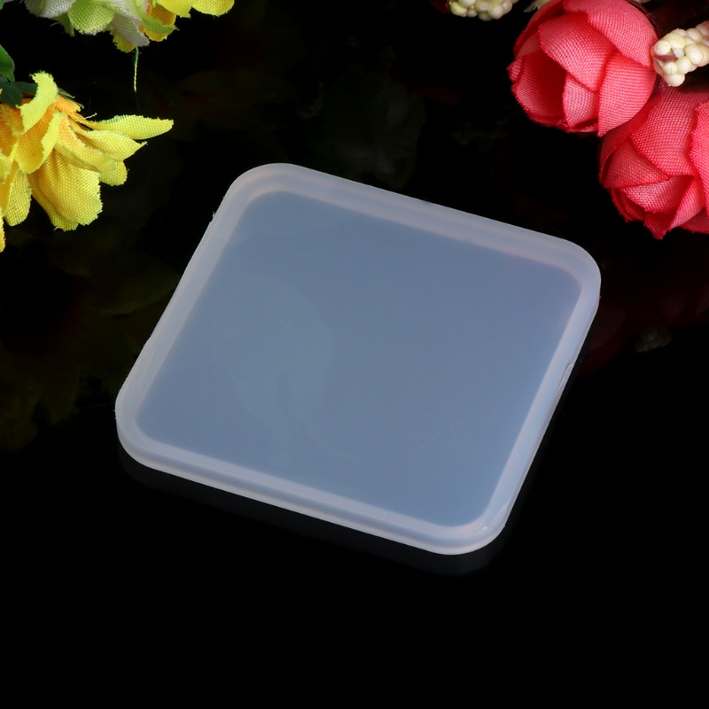 SIY  Transparent Silicone Pendant Mould Resin Mudboard DIY Jewelry Making Tool Fondant Cake