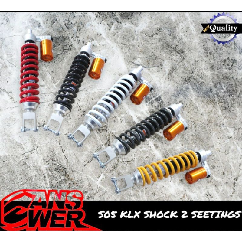 SHOCK BELAKANG KLX S05 2 SETTING MERK ANSWER/SHOCK BELAKANG KLX
