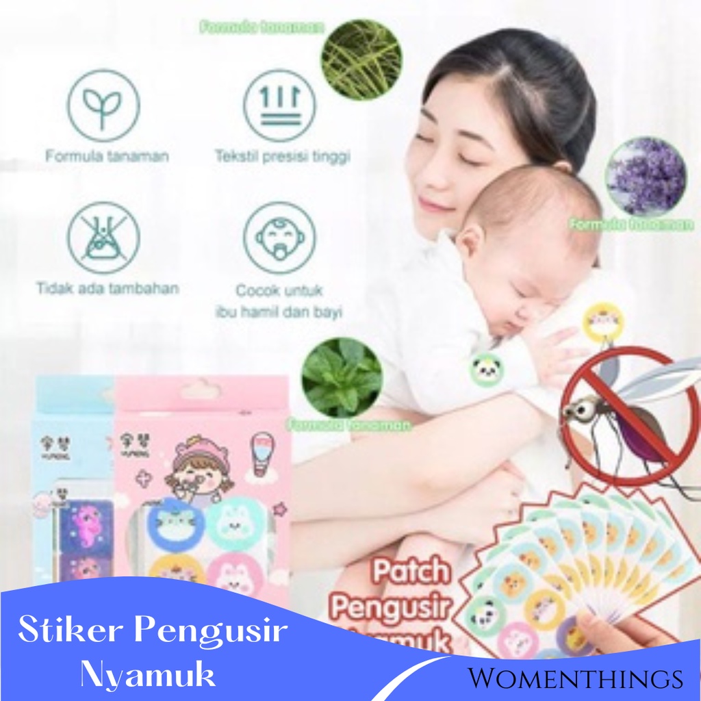 

Stiker Pengusir Nyamuk Bayi / Stiker Pengusir Nyamuk Kartun Minyak Esensial / Stiker Label