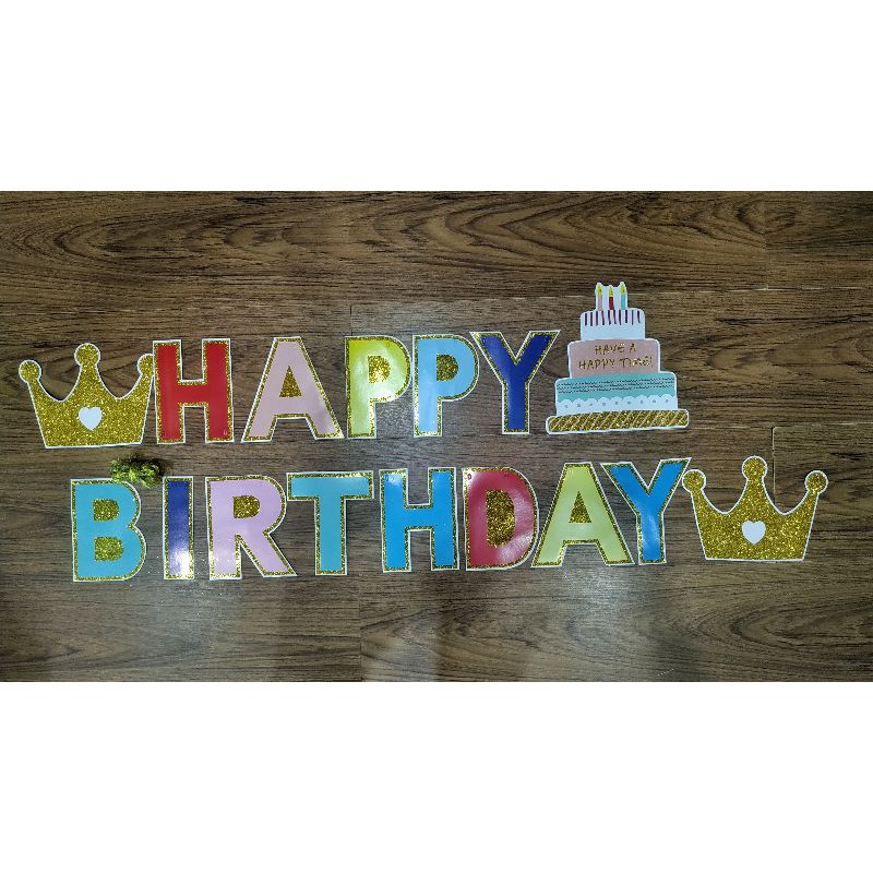 BANNER FLAG HAPPY BIRTHDAY ME1125