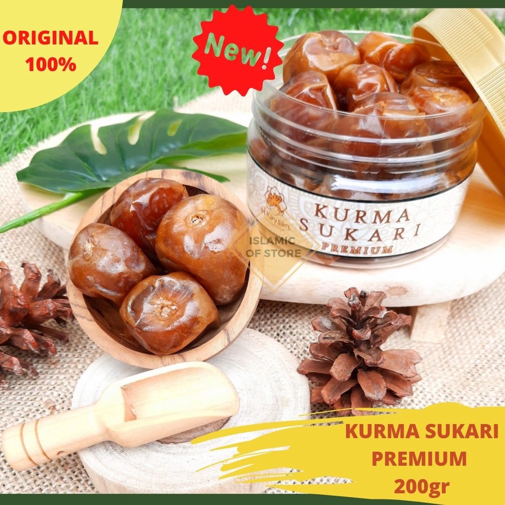 

Kurma SUKARI /SUKKARI/ SUKARY KURMA RAJA PREMIUM AL KAYSAN 200 GR MINI SERIES