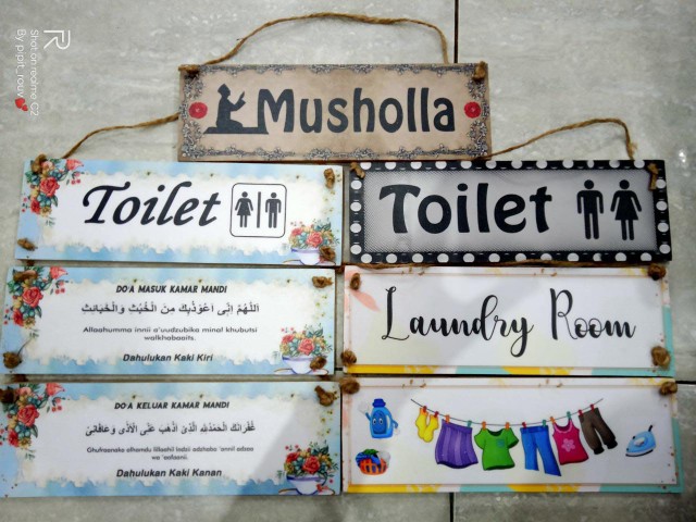 Shabbychihc/walldecor/walldekor/gantungan/dekorasi/toilet/kamarmandi/bathroom/hiasandinding/ Sedang